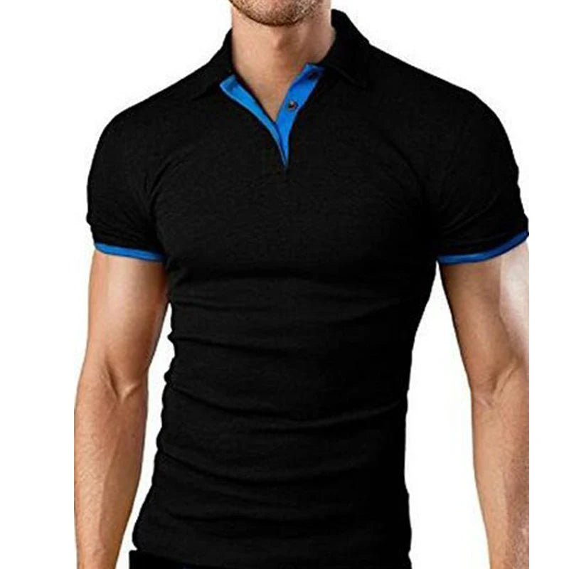 Polo d'été à manches courtes pour homme