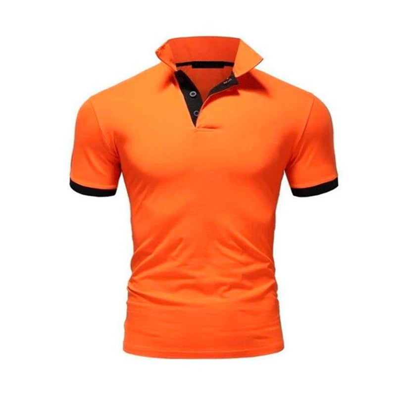 Polo d'été à manches courtes pour homme