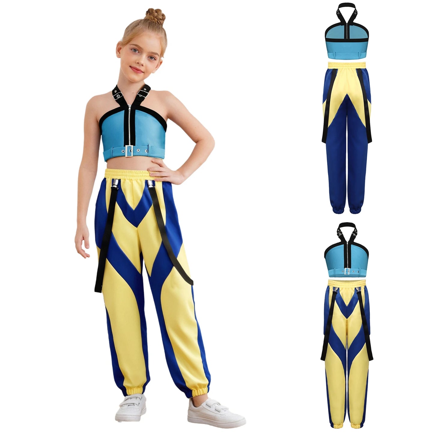 Costume de cosplay d'Halloween pour filles et enfants, chasseurs de démons, KPop