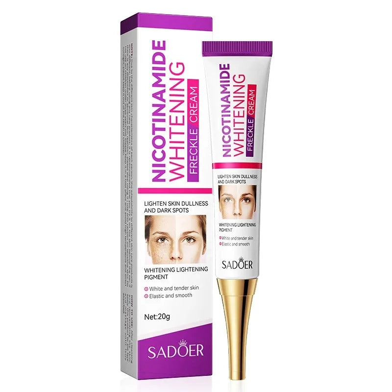 SADOER crème anti-taches de rousseur Nicotinamide crème pour le visage pour Faical hydratant nourrissant hydratant raffermissant crèmes pour le visage