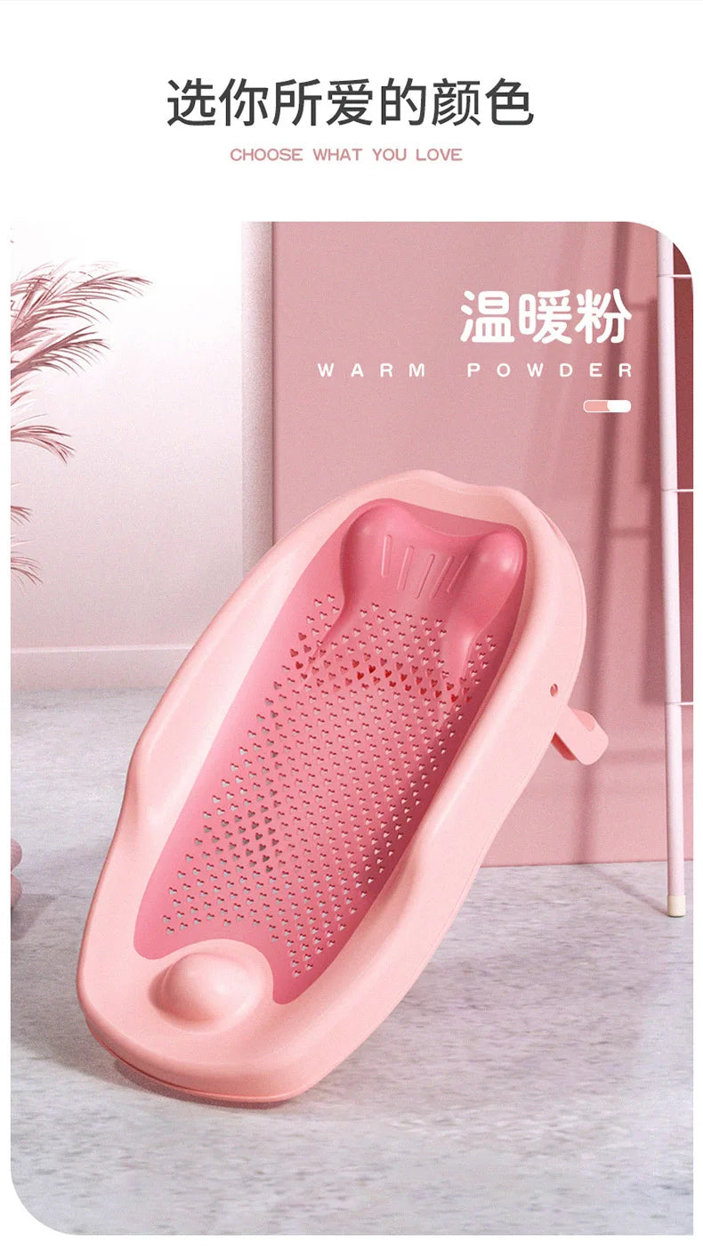 Filet de bain ajustable universel pour nouveau-nés, tapis antidérapant pour baignoire bébé, support de bain pour bébé