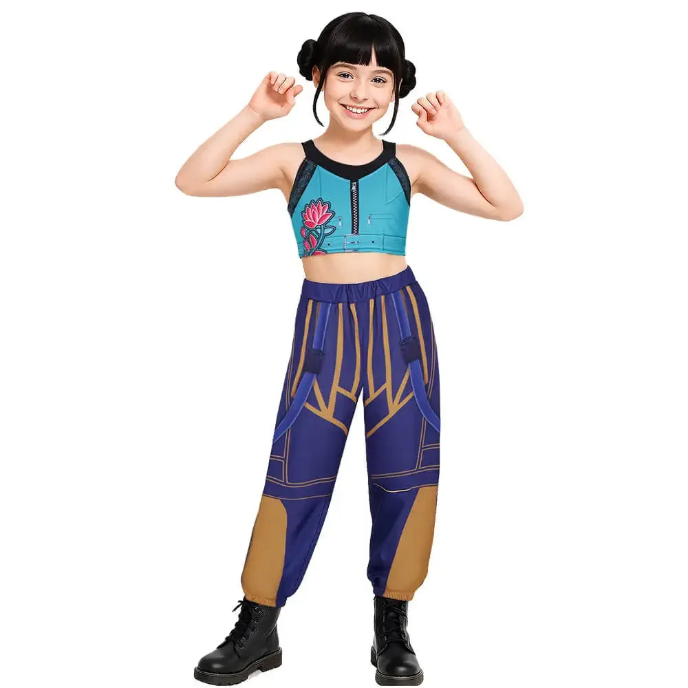 2025 Halloween Kpop Rumi Zoey Mira Halloween fête Cosplay Costume enfants chasseurs de démons adolescents filles cadeaux