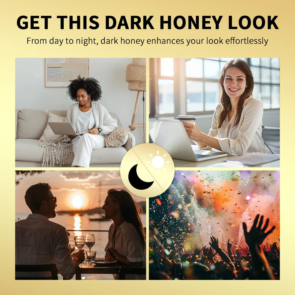 Rouge à lèvres hydratant longue tenue au miel noir