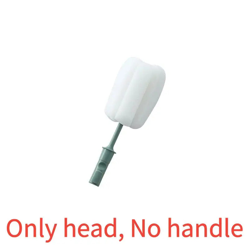 Brosse à biberon en silicone rotative à 360 degrés pour tétine et tétine