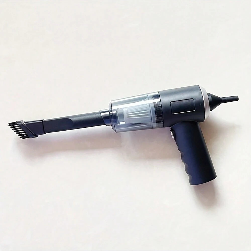 Aspirateur 3 en 1 Intégré Aspiration et Soufflage Combinaison Aspirateur Rechargeable USB Petit Aspirateur Voiture et Maison