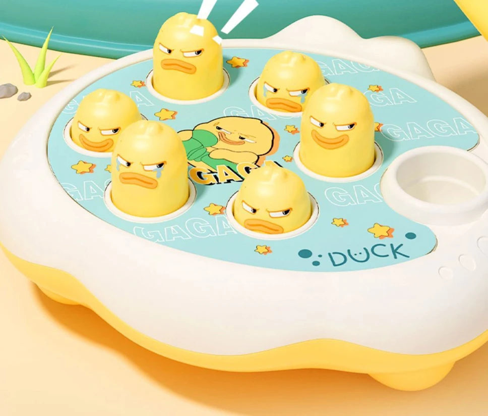 Jouet bébé Canard/Grenouille/Cochon, jeu d'apprentissage Montessori, puzzle éducatif cadeau pour tout-petit garçon/fille de 12 à 24 mois avec marteau