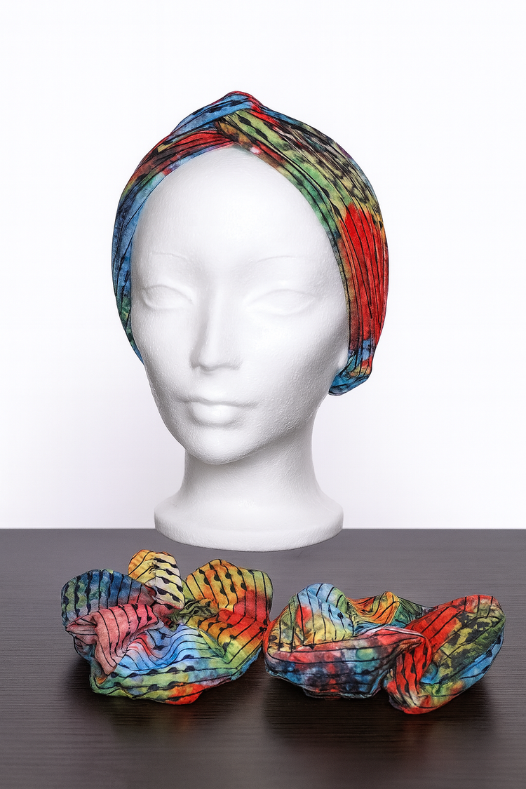Chouchous, Bandeaux et Bonnets de Nuit Faits Main - Alina Queens