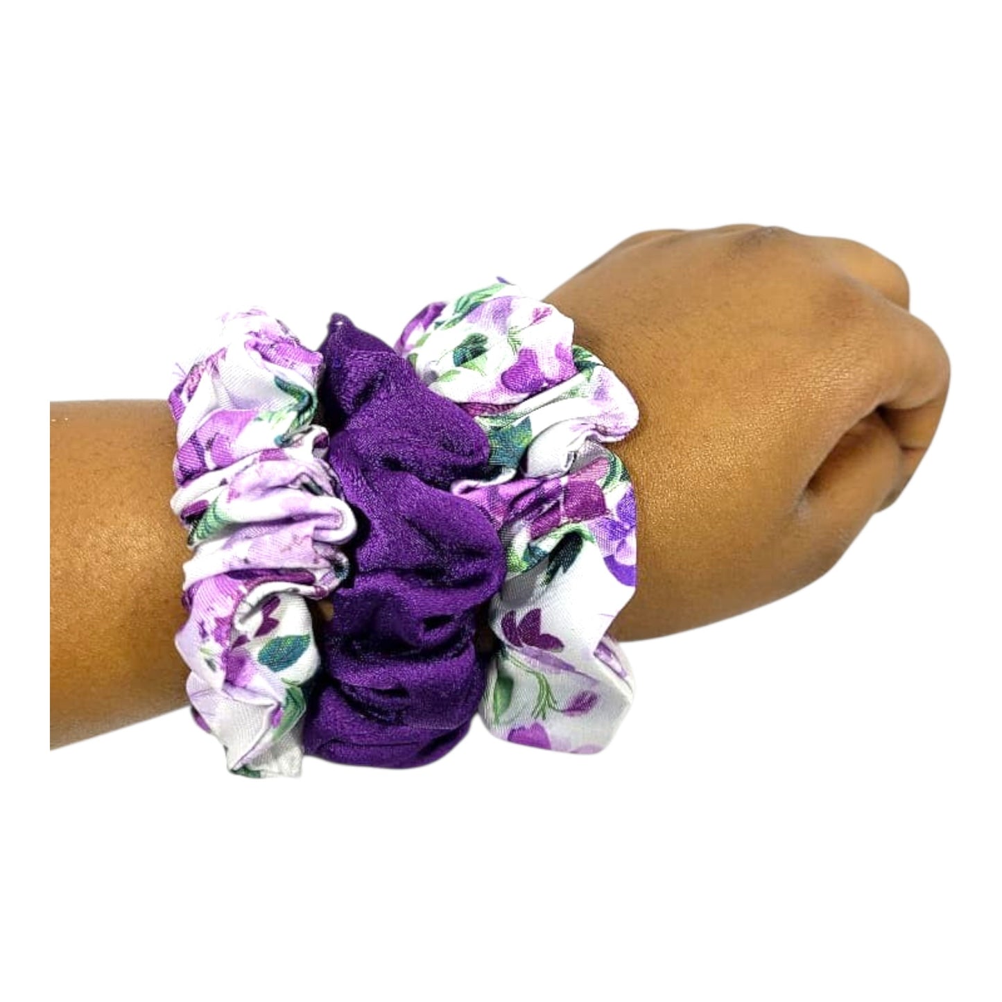 Ensemble Bonnet De Nuit réversible et ajustable Avec Bandeau Et 3 Chouchous Pour Dormir Confortable Et Doux