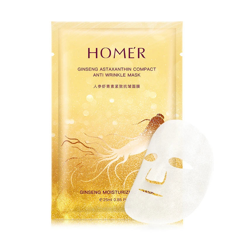 Masque Facial Hydratant aux Fruits et Plantes Naturelles, Soin de la Peau, Contrôle de l'Huile, Myrtille, Concombre, Grenade, Fruit, Efficacité