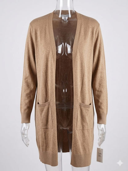 Cardigan en Tricot Long Amazon Essentials