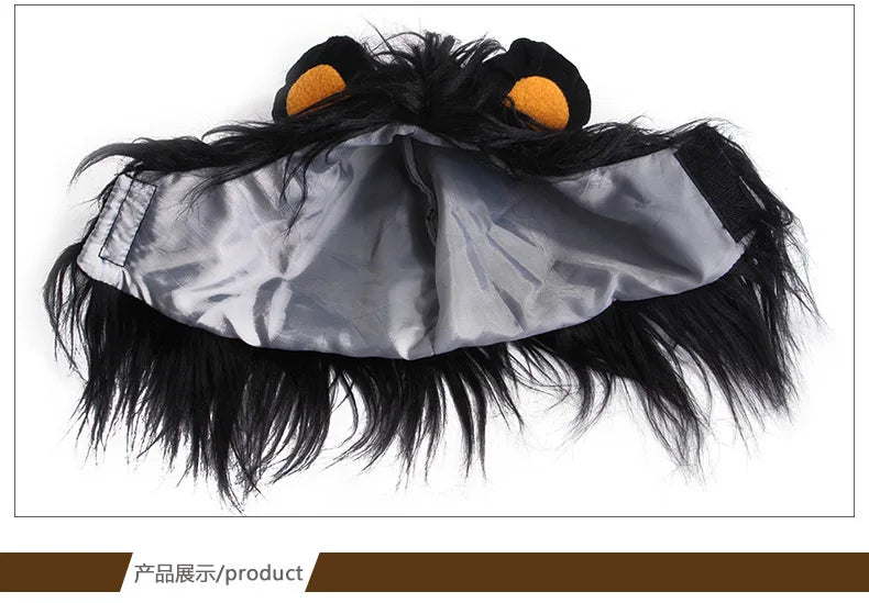 Costume d'Halloween pour chien et chat de compagnie Cosplay Lion