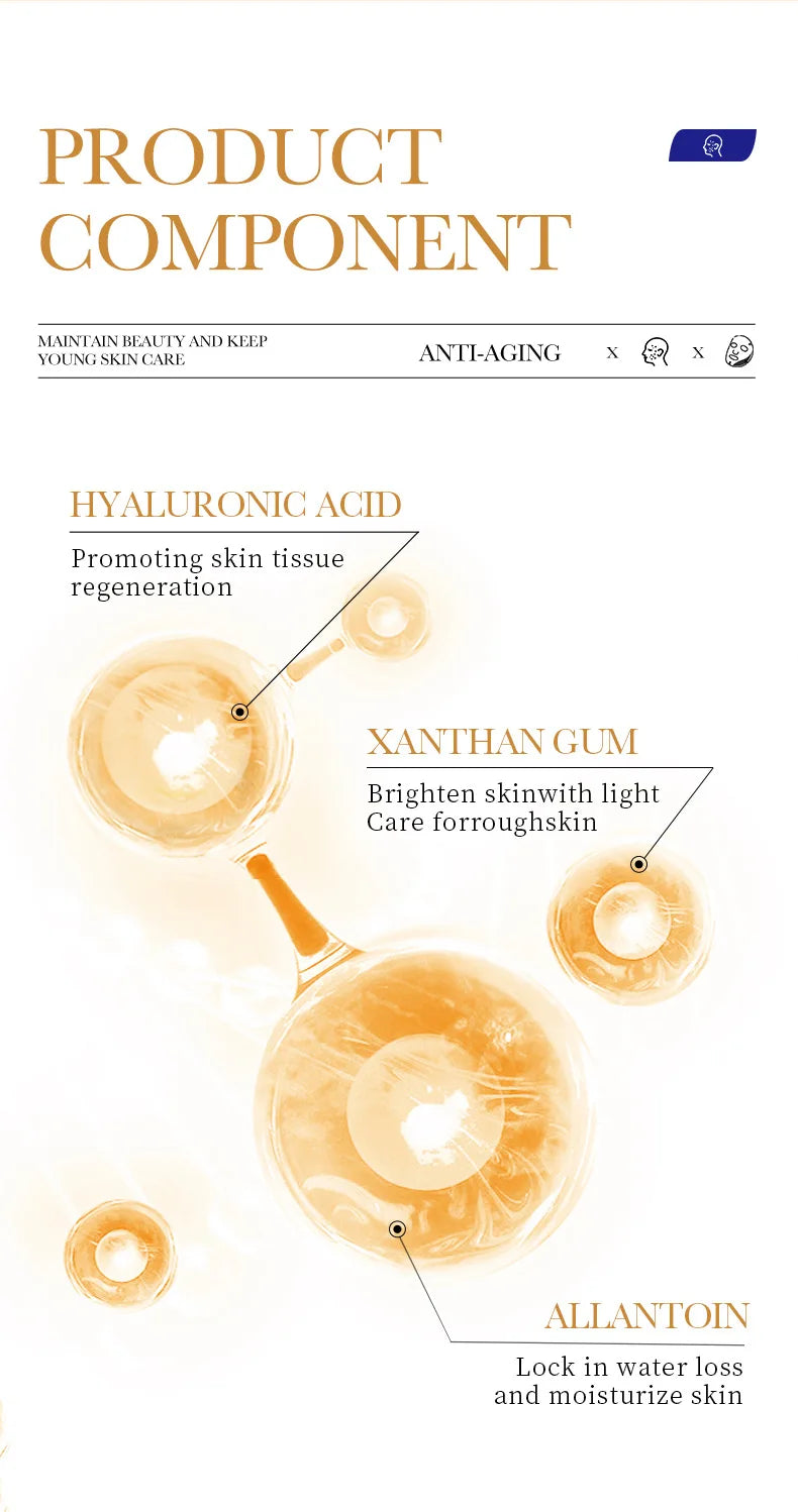 10pcs SADOER Collagen Face Mask Firming Moisturizing Repair Brightening skincare Face Sheet Mask Beauty Facial Masks Skin Care