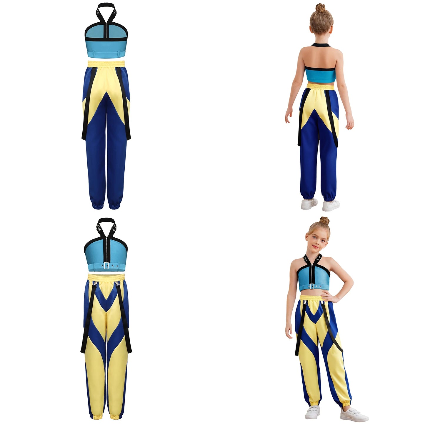 Costume de cosplay d'Halloween pour filles et enfants, chasseurs de démons, KPop