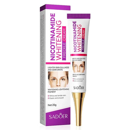 SADOER crème anti-taches de rousseur Nicotinamide crème pour le visage pour Faical hydratant nourrissant hydratant raffermissant crèmes pour le visage