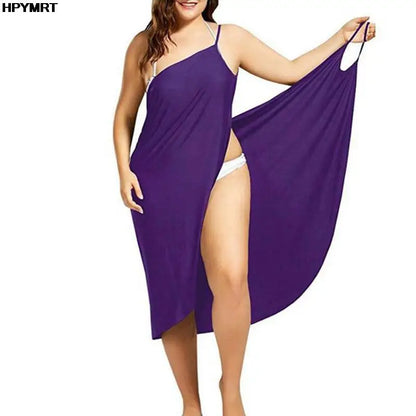 Robe Femme Robe Pour Femmes Sling Robes De Plage Sarong Cover Up Warp