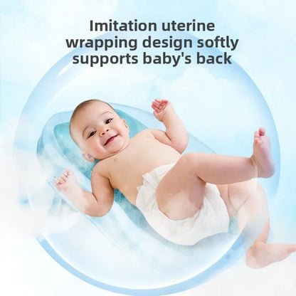 Filet de bain ajustable universel pour nouveau-nés, tapis antidérapant pour baignoire bébé, support de bain pour bébé