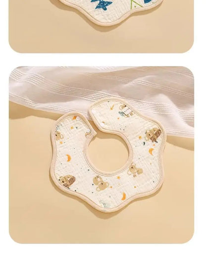Serviette de salive pour bébé, bavoir en coton, gaze, nouveau-né, imperméable, crachat de lait