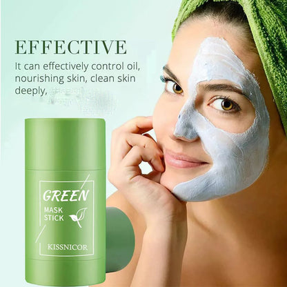 Masque au thé vert pour le visage, nettoyage du thé vert, hydratant en profondeur, rétrécit les Pores, points noirs, acné, soins pour la peau coréens