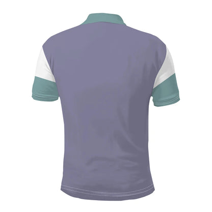 Polo d'été à manches courtes et revers pour homme, imprimé logo, style décontracté