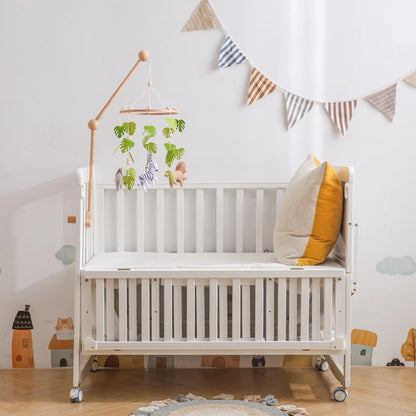Hochet mobile pour berceau de bébé de 0 à 12 mois, motif animal de la forêt