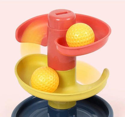 Jouets Montessori pour bébé de 0 à 12, 24 et 36 mois, piste roulante, balle...