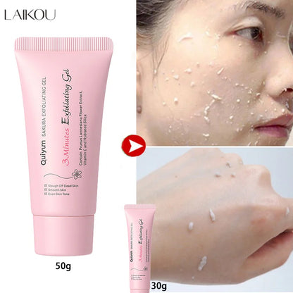 Sakura exfoliant Peeling Gel gommage pour le visage hydratant nourrissant réparation gommages crème pour le visage beauté soins de la peau