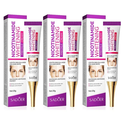 SADOER crème anti-taches de rousseur Nicotinamide crème pour le visage pour Faical hydratant nourrissant hydratant raffermissant crèmes pour le visage