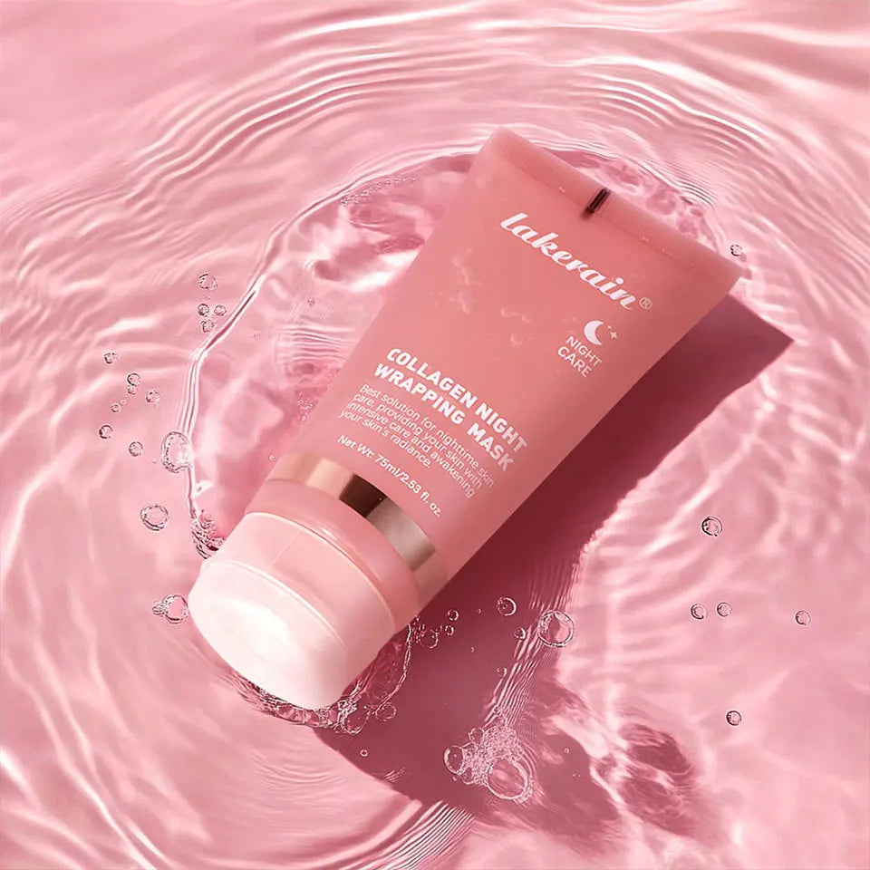 Masque au collagène nettoyant en profondeur, hydratant, Anti-rides, ridules, raffermissant, rétrécit les Pores, éclaircissant pour les soins de la peau grasse/toute