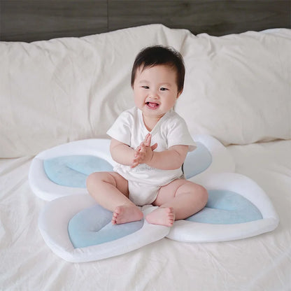 Tapis de bain pour nouveau-né, coussin de sécurité pour baignoire, coussinets en forme de pétales, accessoires pour bébé en peluche