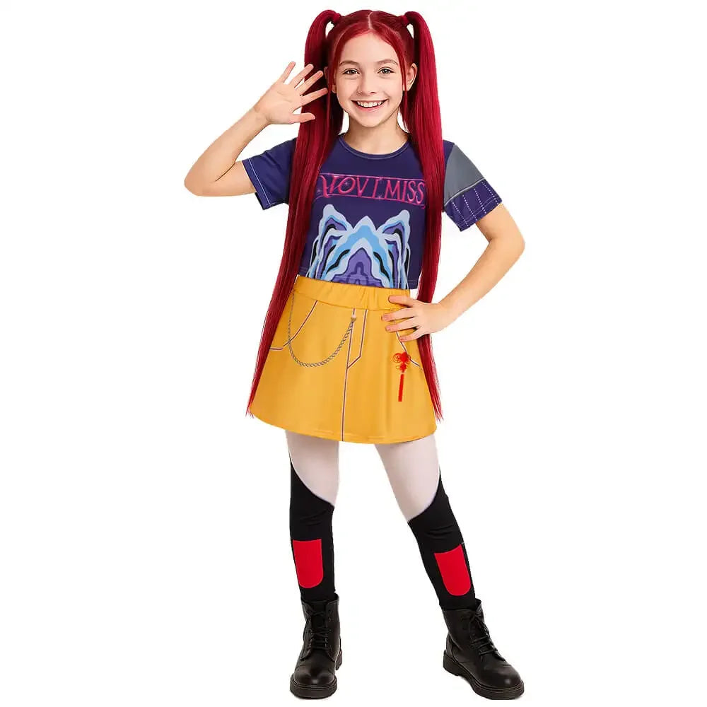 2025 Halloween Kpop Rumi Zoey Mira Halloween fête Cosplay Costume enfants chasseurs de démons adolescents filles cadeaux