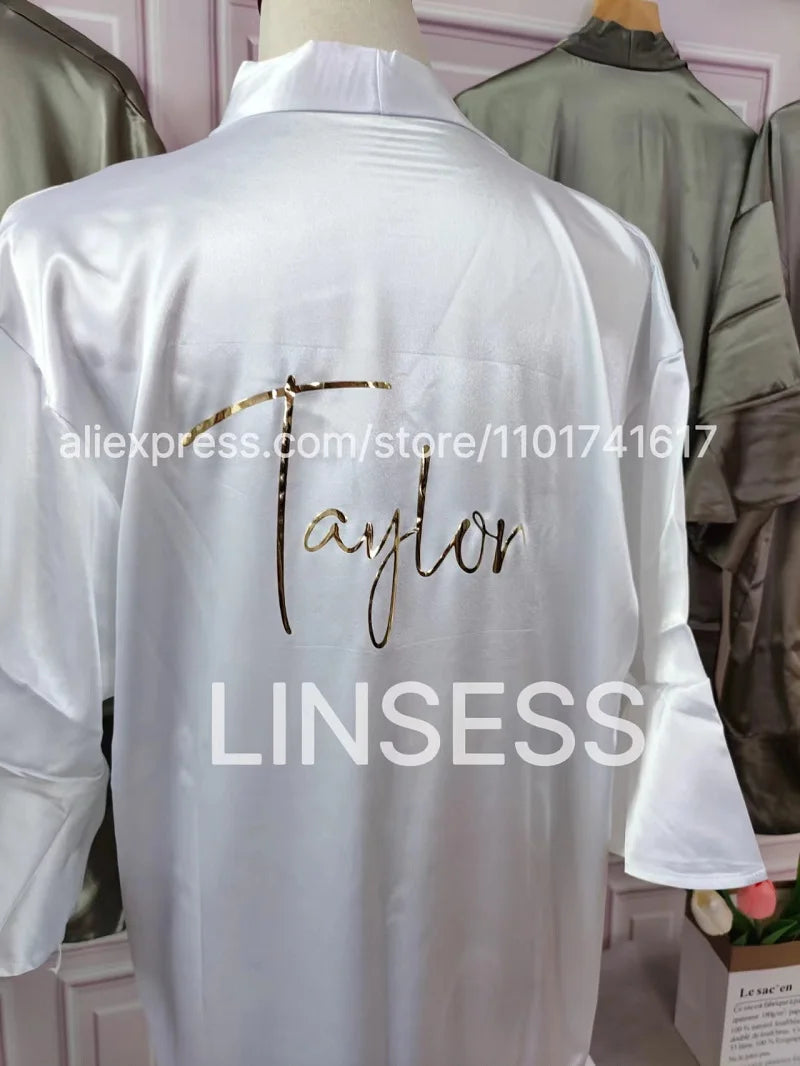 Robes à volants pour mariée, robe de demoiselle d'honneur, cadeau de mariée personnalisé