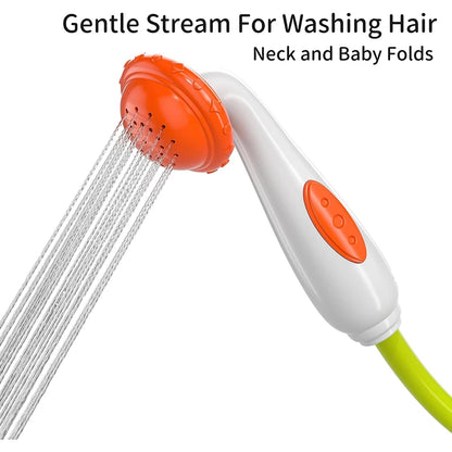 Jouets de bain pour bébé en forme d'éléphant, pommeau de douche, jouets de bain pour enfants, jouets de bain pour nourrissons…