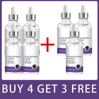 Texture de peau |   Sérum visage éclaircissant pour raffinage des pores, resurfaçage, au rétinol et à la niacinamide non comédogène
