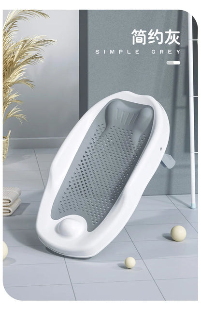 Filet de bain ajustable universel pour nouveau-nés, tapis antidérapant pour baignoire bébé, support de bain pour bébé