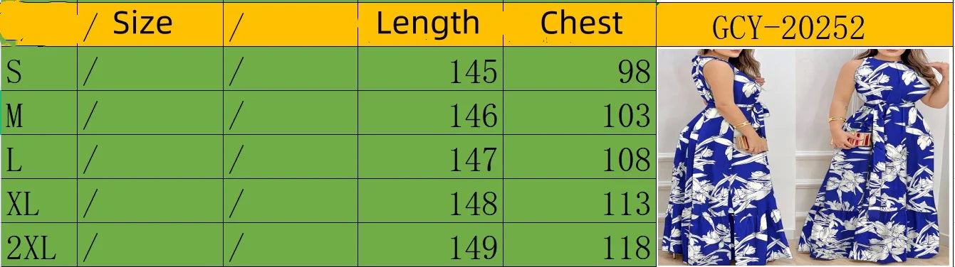 2025 Robes longues élégantes à imprimé floral pour femmes Printemps Été