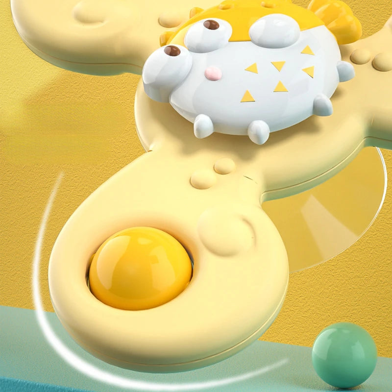 Jouets de bain pour enfants ventouse dans la salle de bain, la table à manger, le réfrigérateur, la fenêtre en verre, etc.