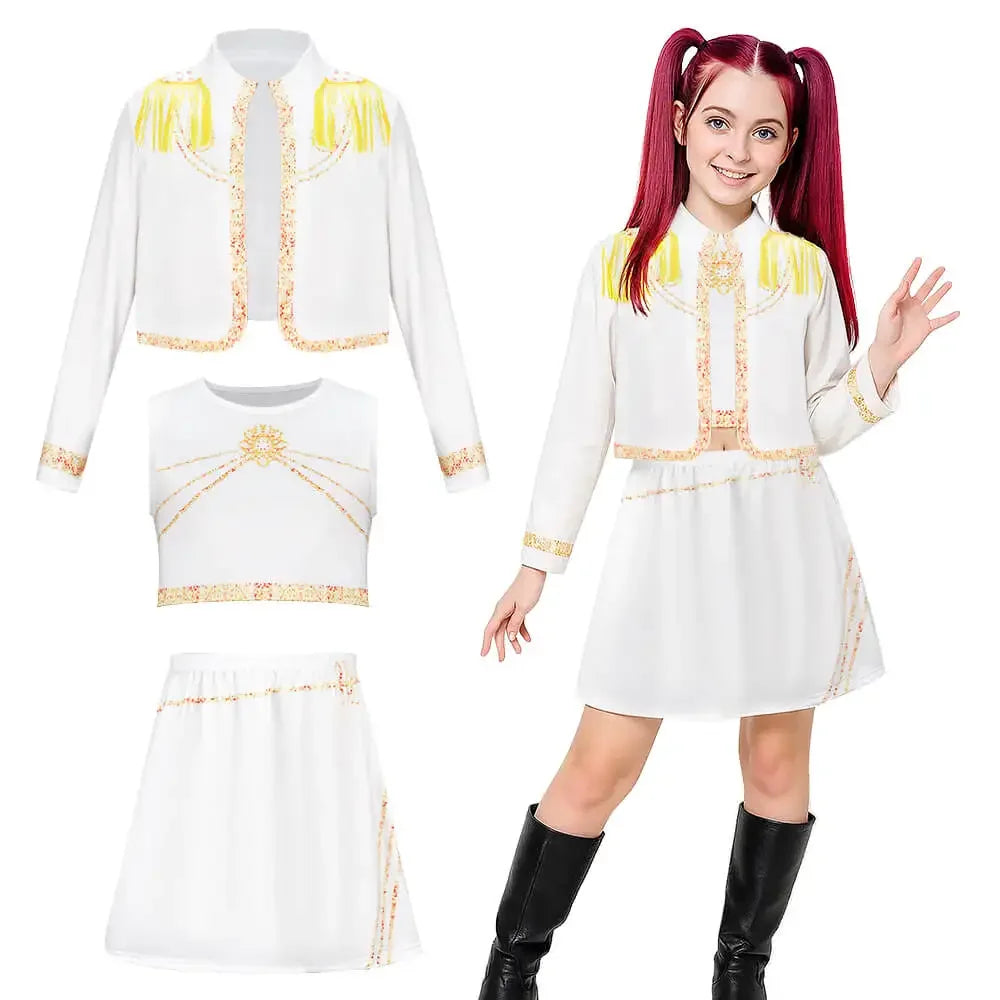 Costume de cosplay Kpop Rumi Zoey Mira pour fête d'Halloween pour enfants