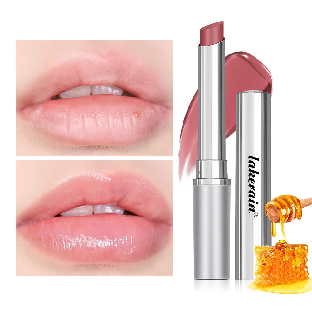 Long Lasting Moisturizing Black Honey Lipstick Natural Lip Plumper Makeup Lip Plumping Gloss Cosmetics Exfoliating for Lip