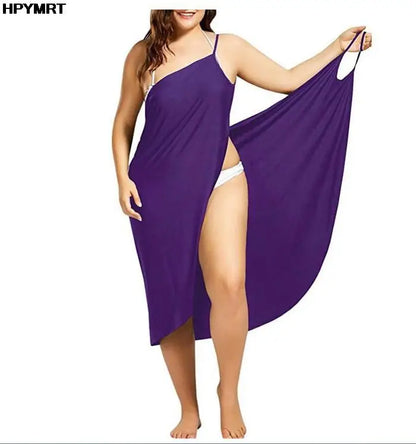 Robe Femme Robe Pour Femmes Sling Robes De Plage Sarong Cover Up Warp