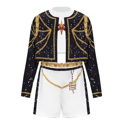 Costume de cosplay Kpop Rumi Zoey Mira pour fête d'Halloween pour enfants