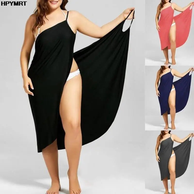 Robe Femme Robe Pour Femmes Sling Robes De Plage Sarong Cover Up Warp
