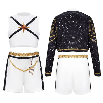 Costume de cosplay Kpop Rumi Zoey Mira pour fête d'Halloween pour enfants