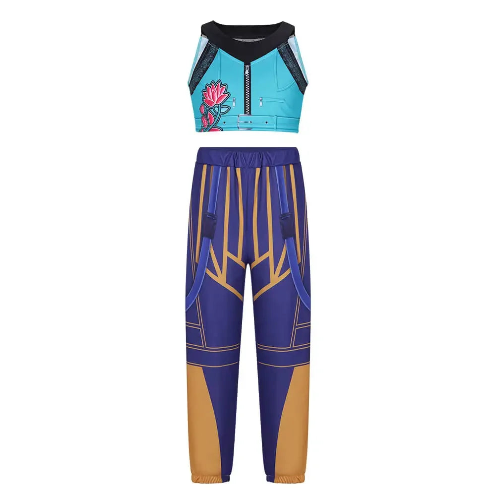 2025 Halloween Kpop Rumi Zoey Mira Halloween fête Cosplay Costume enfants chasseurs de démons adolescents filles cadeaux