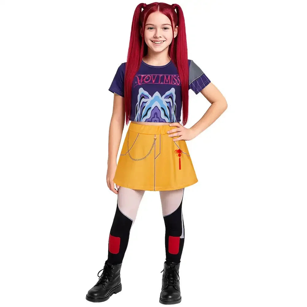 2025 Halloween Kpop Rumi Zoey Mira Halloween fête Cosplay Costume enfants chasseurs de démons adolescents filles cadeaux