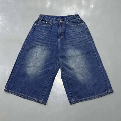 Pantalon en Denim d'Été pour Homme Jeans Masculin Bleu Délavé Vintage Droit Décontracté Vêtements pour Homme Pantalon Large Ample Nouvelle Mode