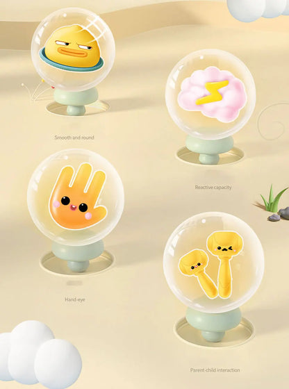 Jouet bébé Canard/Grenouille/Cochon, jeu d'apprentissage Montessori, puzzle éducatif cadeau pour tout-petit garçon/fille de 12 à 24 mois avec marteau