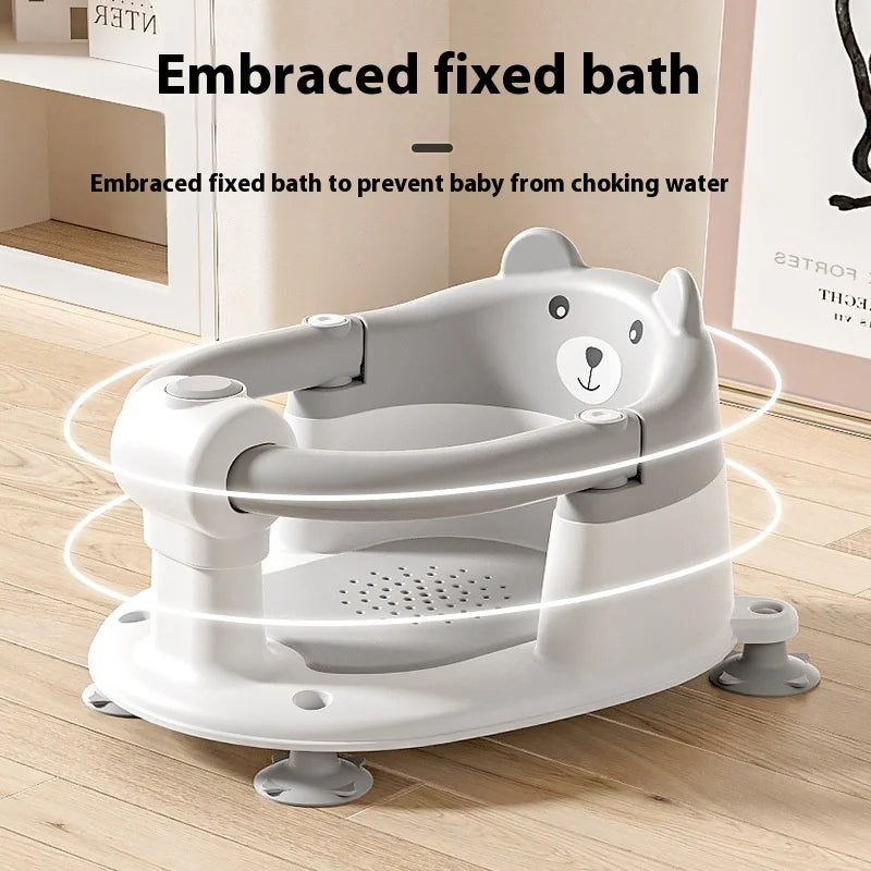 Sièges de bain pour bébé à usage domestique Artefact de bain pour bébé allongé sur un nouveau-né