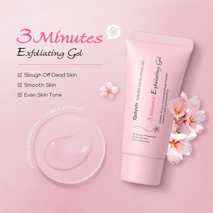Sakura exfoliant Peeling Gel gommage pour le visage hydratant nourrissant réparation gommages crème pour le visage beauté soins de la peau