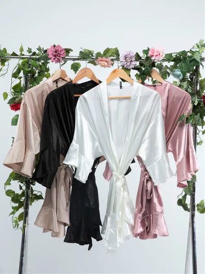 Robes à volants pour mariée, robe de demoiselle d'honneur, cadeau de mariée personnalisé