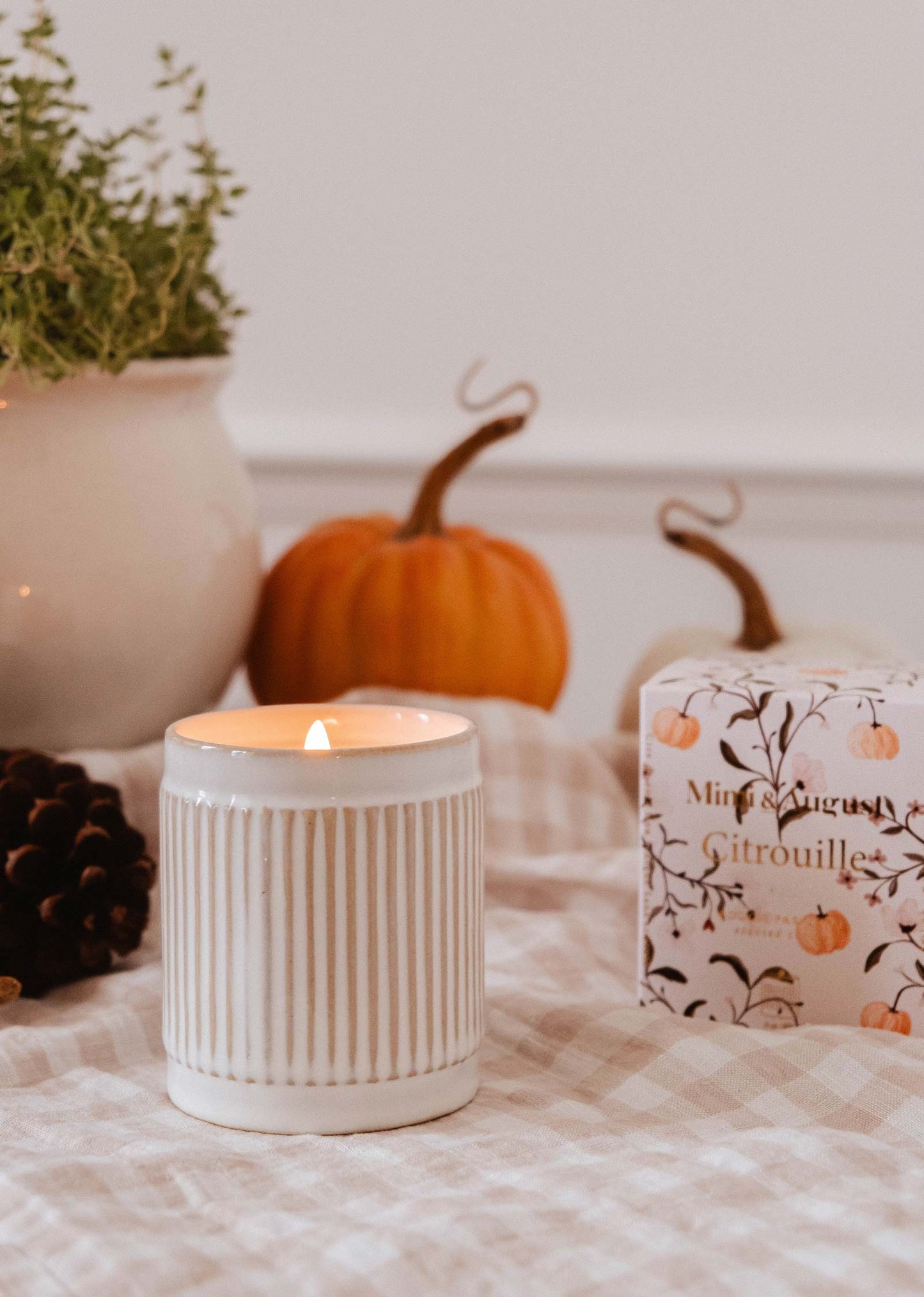Citrouille - Reusable Candle